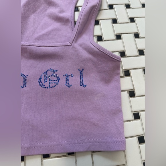 POSTER GIRL Lavender Tank Top - Picture 4 of 7